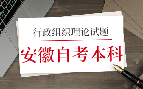 2021年10月安徽自考本科《行政组织理论》模拟试题(三)-5